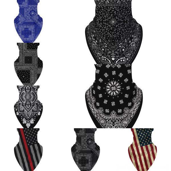 

bfwah outdoor fishing scarf windproof uv protection bandana hiking hiking neck head cycling face mask magic scarf wrap bandana, Black