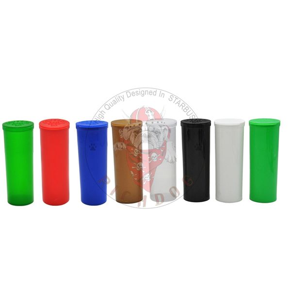 

60 dram empty squeeze pop bottle-vial herb box acrylic waterproof container plastic stroage stash jar pill bottle case box plastic tin