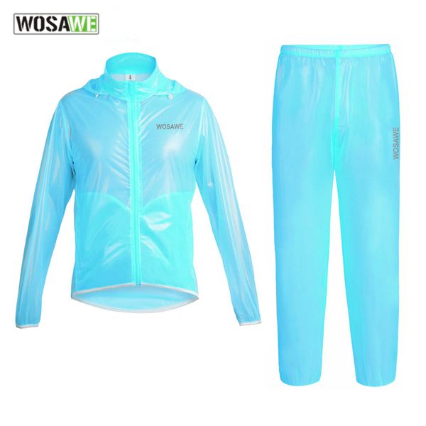 

wosawe racing rain coat motorcycle rider raincoat sets multi function motocross clothing sets motorcycle rain jacket suits men