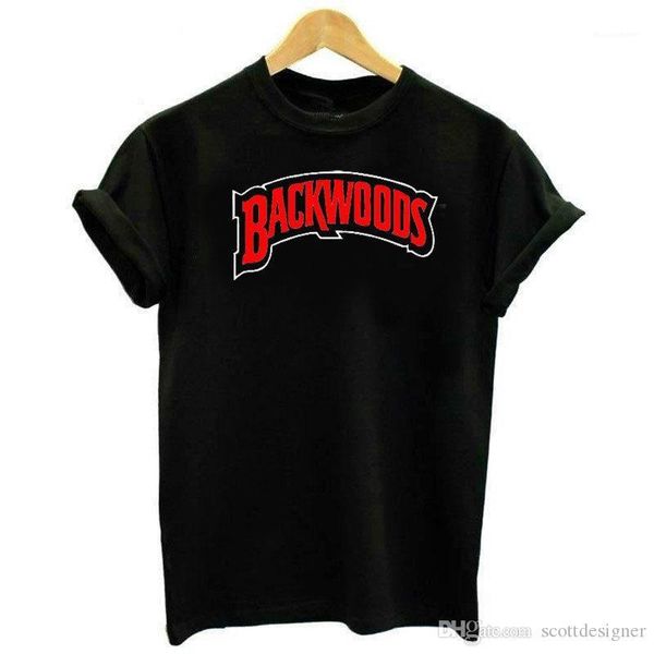 

мужские футболки круглый вырез с коротким рукавом мужские топы летняя мода повседневная мальчик тройники backwoods письма печати, White;black