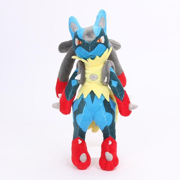 

new 11" 28cm lucario xy plush doll anime collectible dolls party gifts soft stuffed toys