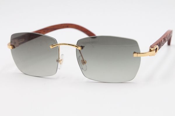 

frame wood glasses shipping gold glasses sunglasses carved fashion wooden rimless quality t8100905 high frames size:57-18-135 green, White;black