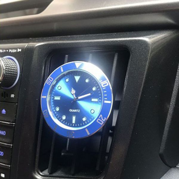 

gifts stick-on digital watch mechanics quartz clocks car clock mini automobiles internal automotive styling accessories