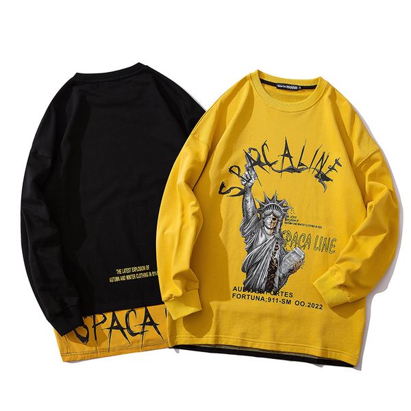 

men designer hoodies couple fashion trend sweater brand mens street style loose hip hop mens luxury printed hoodies