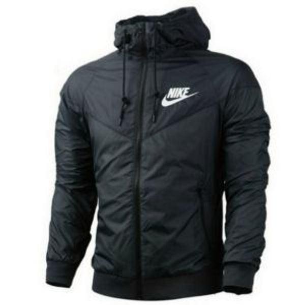 

mnike fashion fall thin windrunner pop vogue monolayer sport coats hoodies male windcheater jackets windbreaker hooded movement male, Black;brown