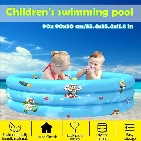 

2020 summer swimming pool for kids children inflatable swimming pool bathtub kids water fun play round thickening swim bathtub