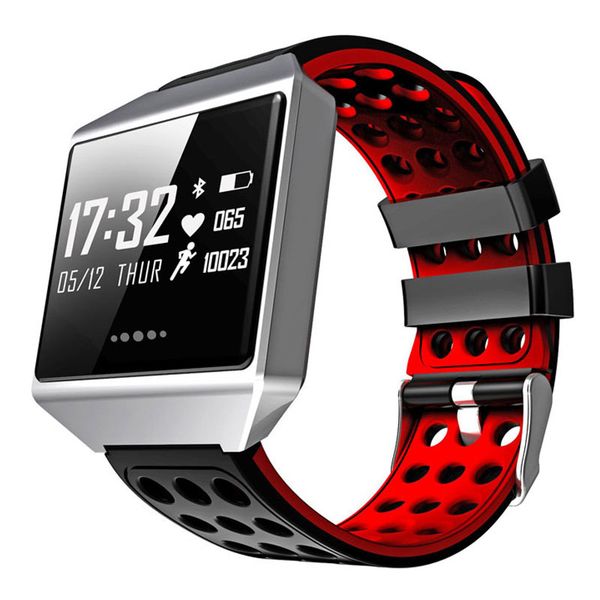 

fuyijia big screen smart watch men's male relogio ip67waterproof smartwatch heart rate blood pressure sports watches android ios, Slivery;brown