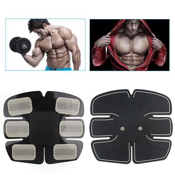 

smart abdominal muscle trainer sticker gym abs muscle stimulator pad fitness arm sticker 2pcs abdominal hydrogel pad