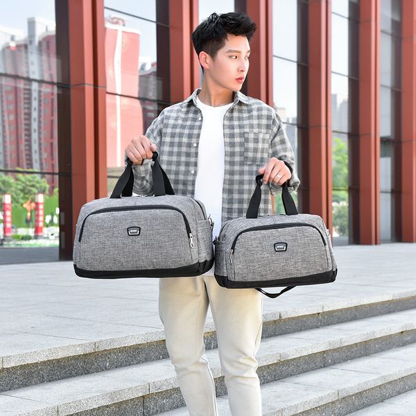 

2019 new hand-held travel bag luggage shoulder bag fitness women's and men's basketball shoes hand-held travel