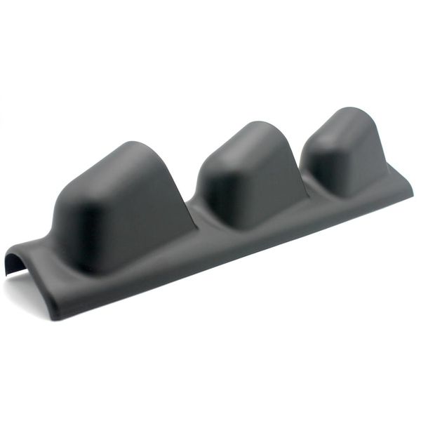 

gauge a-pillar three holes curved instrument rack (black
