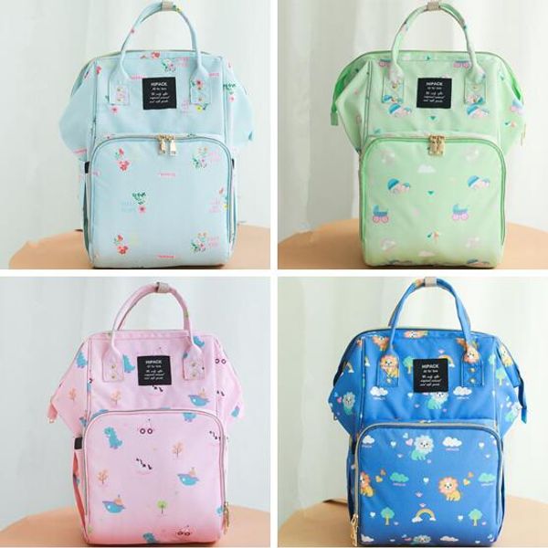 

fashion diaper bag with usb interface large capacity waterproof nappy bag kits mummy maternity travel storage backpack