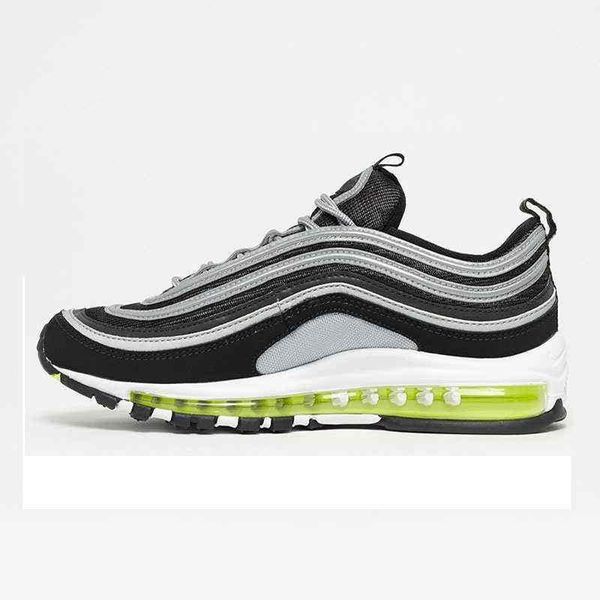

2018 new air 97 ultra running shoes silver bullet gold white 97s mens womens casual maxes trainers designer sports sneakers chaussures, Black