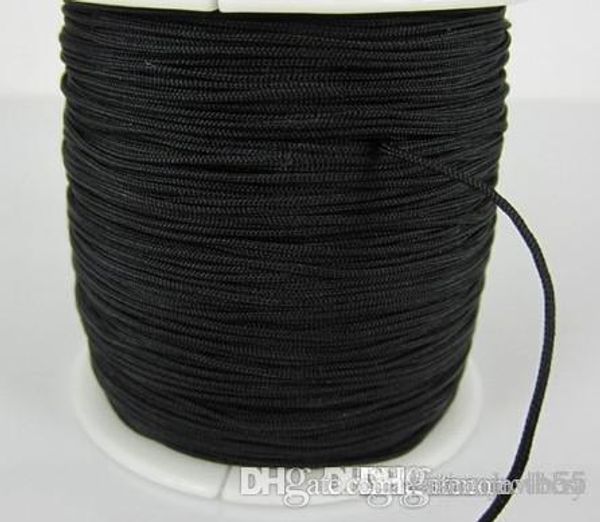 

j2425 new good 150m/160yards/lot chinese knot string nylon cord rope for crystal bracelet u32425 w62, White;red