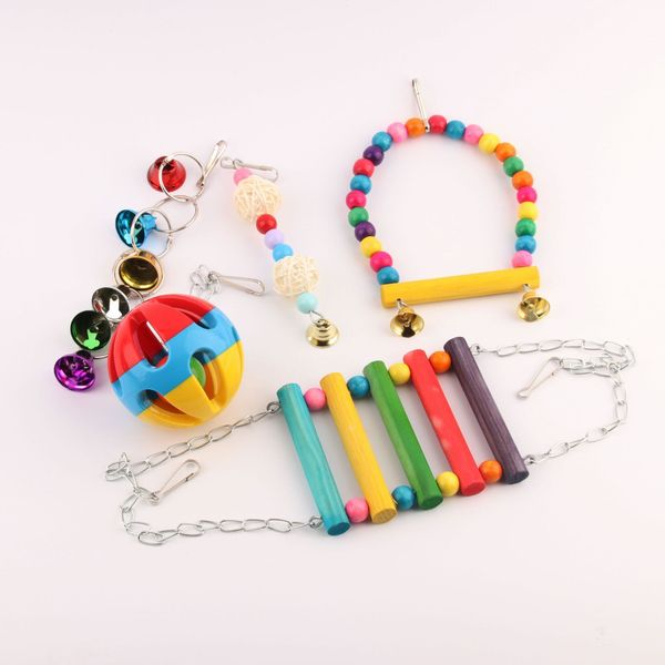 

parrot gnaw suit toys bird toys second gram force plastic the ball toys 5 paper set