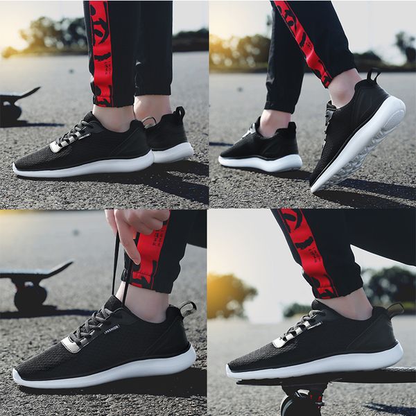 

black grey white hot fashion women mens running shoes run sports trainers sneakers summer breathable homemade brand made in china size 3944