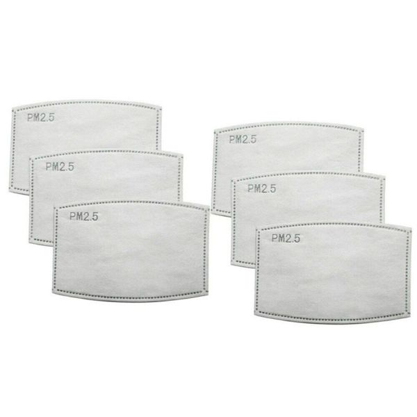 

100pcs pm 2.5 filter paper face mouth masks dustproof mask facial protective cover masks set anti-dust heath care