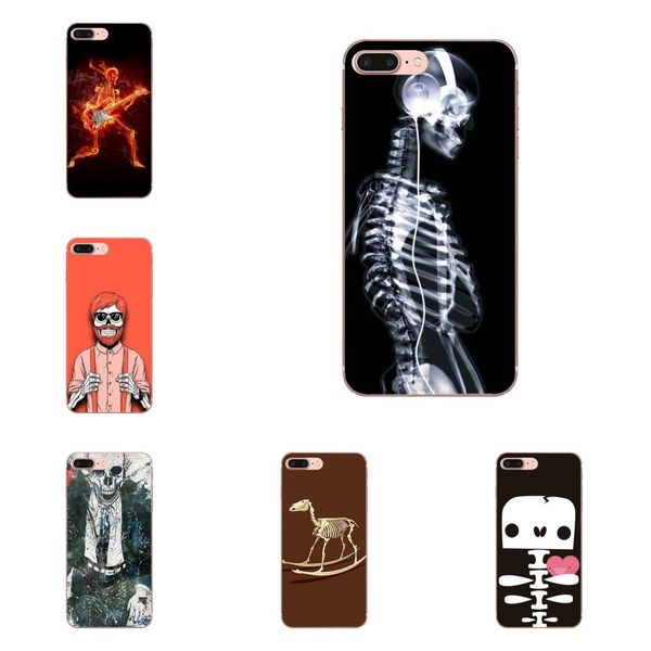 

изготовленный на заказ скелет череп шаблон резиновый tpu для samsung galaxy note 5 8 9 s3 s4 s5 s6 s7 s8 s9 s10 5g mini edge plus lite