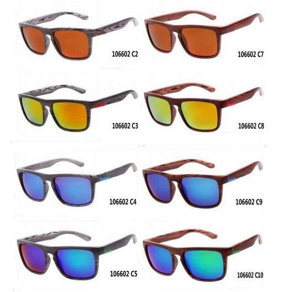 

fashion sunglasses, qs fashion sunglasses, wood grain glasses, 10 colors, White;black