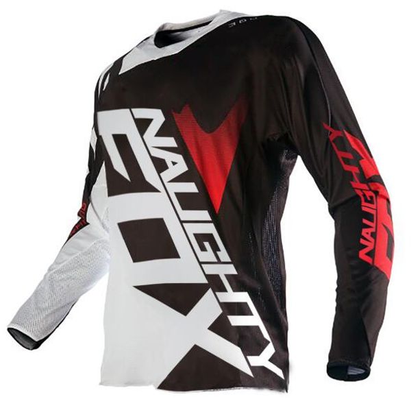 

naughty men's jersey shirt motocross mx atv riding gear cycling jersey