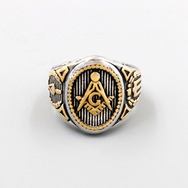 

jewelry men ring gold college style look ason ring stainless steel rings with masonic symbol fashion women jewelry masonic rings, Silver