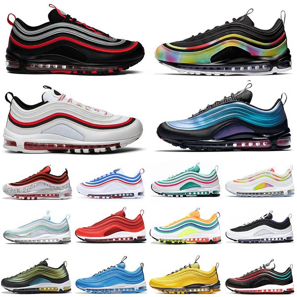 

reflective bred men running shoes tie dye black neon seoul triple white bright citron women mens trainer sports sneakers 36-45