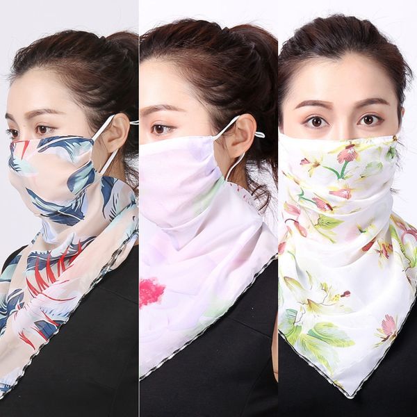 

emm3e women print face scarf mask active insect-proof hiking sports outdoor camping neck scarfs scarves fishing masks for men fashion, Black