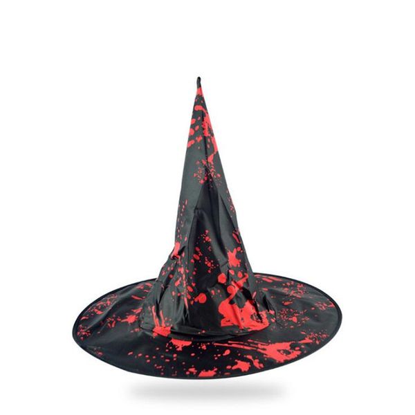 

ужасы кровавой ведьм hat злого wizard шляпа колпаки performance party шляпа дети взрослых halloween cosplay реквизит платье декор