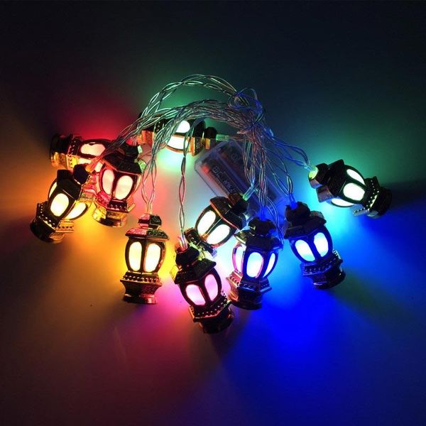 

brelong led рамадана гирлянд, 10leds фонариков в форме гирлянд, мусульманское свет керосин строка для патио garden holiday home
