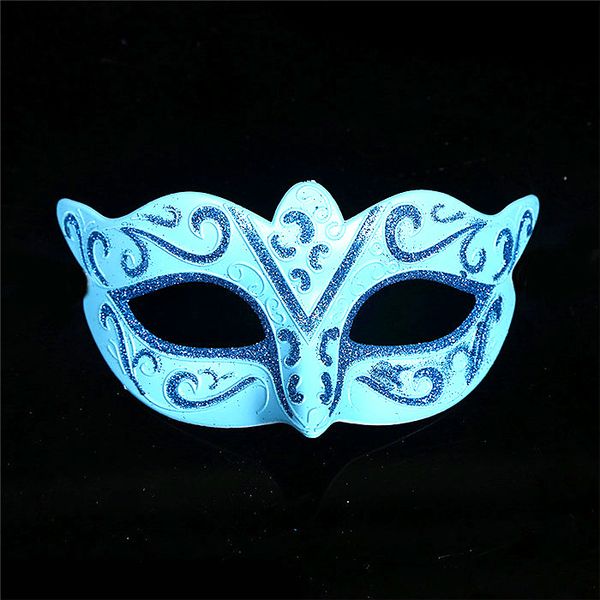 Maschere di lusso in maschera per bambini Designer creativo Halloween Mezza maschera Cospla Trucco Mascherine in 5 colori