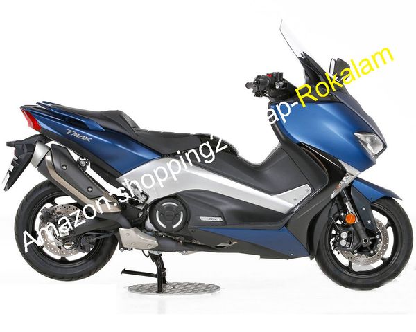 Каутинги для Yamaha TMAX530 2017 2018 TMAX 530 T-MAX 530 17 18 18 Blue Black Silver Casting Motorcycle Aftermarket Kits (литье под давлением)