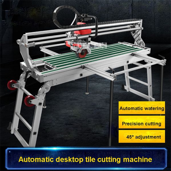 

electric multi-function fully automatic desktile cutting machine 45 degree chamfering machine 220v 2300w 1000mm 13000r/min