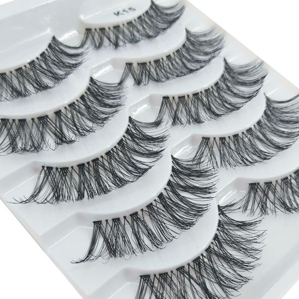 

10 pairs/2boxs mink eyelashes makeup wispy long 3d mink hair lashes eyelash extension make up false eyelashes maquiagem cilios