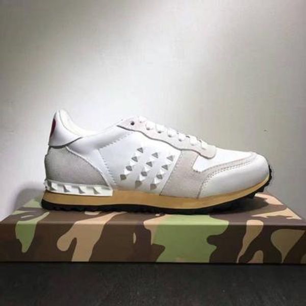 

2020 various styles mens comfort casual shoe rivets camouflage shoes casual style fashional design men shoes luxury shoes, Black