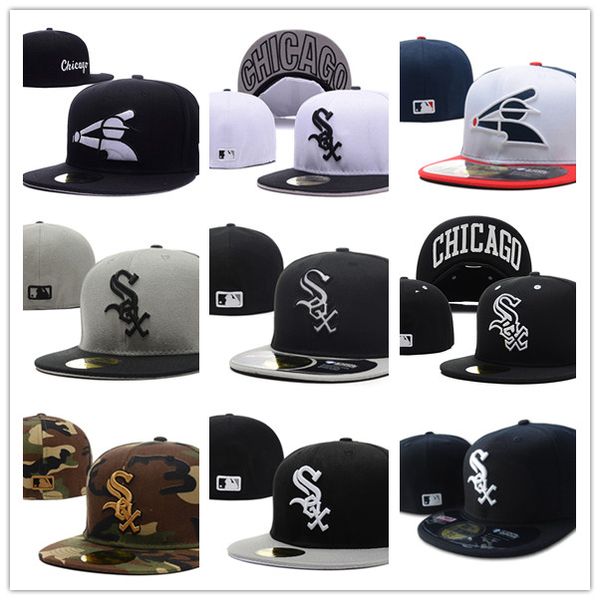 

Новая горячая бейсбольная кепка White Sox hat Мужская женская Casquette Спортивная шапка Tea