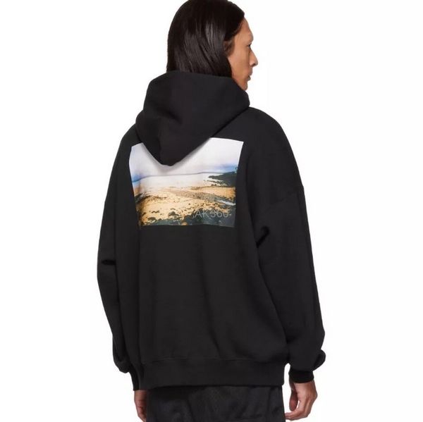 

19ss Spring Autumn USA Fear of God Fog Essentials Beach Hoody Hip Hop Skateboard Men Women Cotton Casual Streetwear Hooded Hoodie
