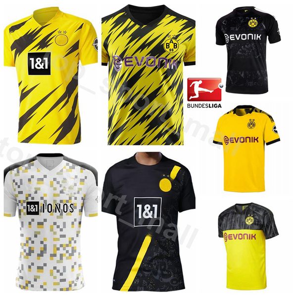 

20 21 borussia dortmund soccer jersey 19 brandt 9 paco alcacer 23 hazard 28 witsel 13 guerreiro 15 hummels burki football shirt kits, Black;yellow