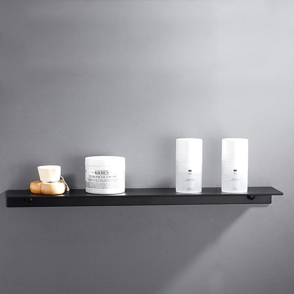 

nordic black bathroom shelf wall mount space aluminium black bathroom shelf square shower corner storage nailless glue