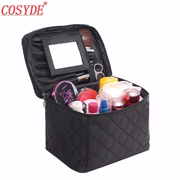 

beautician necessaire large cosmetic bag cases organizer beauty vanity makeup box bag travel toiletry wash pouch for women men