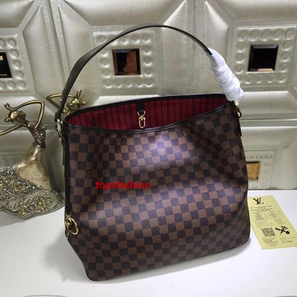 

n50156 damier azur canvas eather fashion brown shoulder bags hobo handbags handles boston cross body messenger shoulder bags