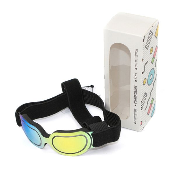 

sun-resistant dog sunglasses protection windproof pet dog eye fashion anti-breaking wear goggles goggles glasses spfpi