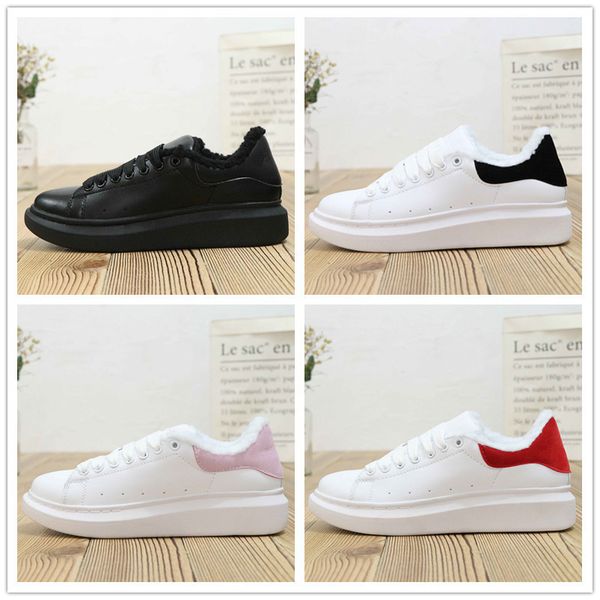 

2019 fashion sneakers white casual designer shoes for high black white red men women training sneakers size 36-44