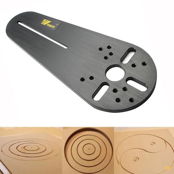 

circle cutting jig for small routers trimmers universal type woodworking joinery tool wood router trimmer machine diy accessorie