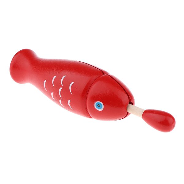 

wooden fish knocking instruments percussion toy for kids developmental toys