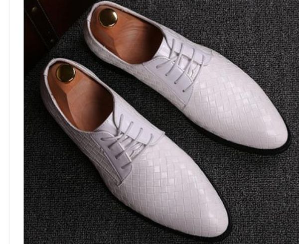 

men's shoes in spring and autumn low heel pointed end @2072, Black