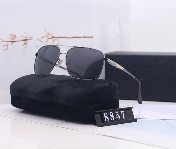 

p letters brand mens designer sunglasses summer sunglasses men adumbral goggle glasses uv400 8857 4 color with box, White;black
