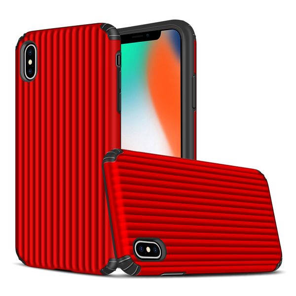 

luxury tpu+pc for iphone xs max luggage case cute back cover suitcase phone case for s10 luggage phone case