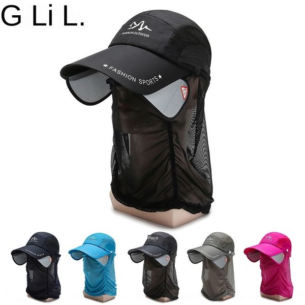 

men's and women's baseball breathable all-match hat sunscreen hat baseball sunscreen cap outdoor mosquito-proof fishing cap, Blue;gray