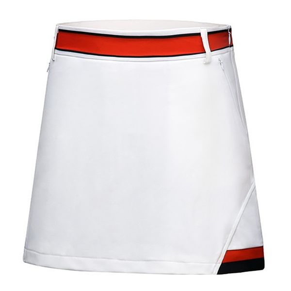 

pgm summer women's skirt quick-drying sports skirt golf tennis clothing high-elastic golf, Black;red