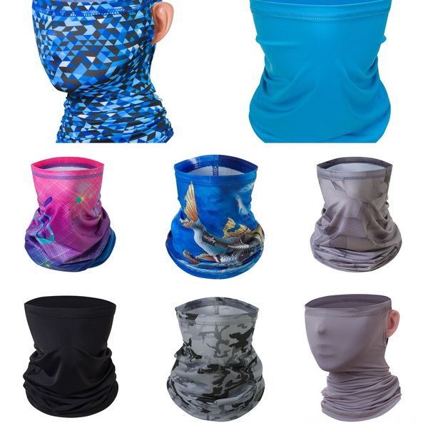 

ugwce outdoor face neck bandanas bicycle fishing scarf skull shield sport mask headband bandana headwear ring scarf bicycle balaclava, Black