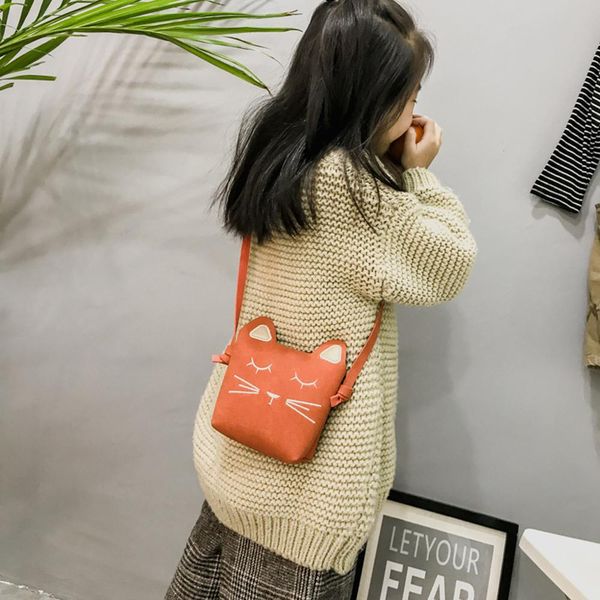 

little girls purses cute cat shoulder crossbody bag for kids toddler girls